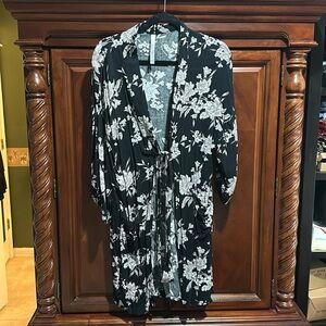 Tie front Robe / Duster OS